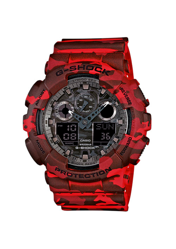 Reloj Casio G-Shock rojo albacete royo